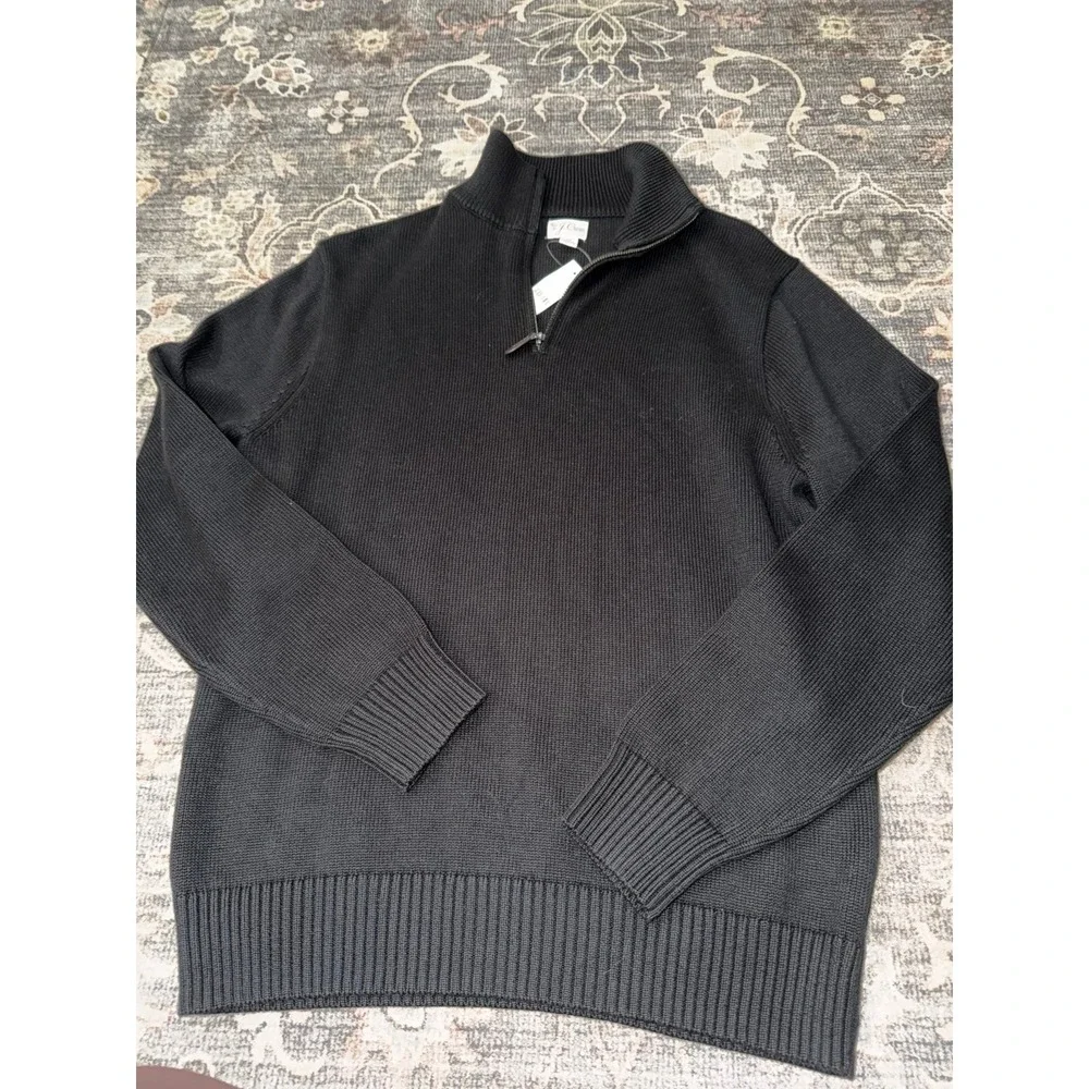 J.Crew Men's Quarter Zip Sweater